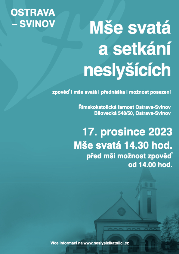 Plakat Svinov – prosinec 2023